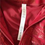 Lululemon  Red foil manifesto define jacket 20YR size 4 Photo 4