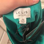 Le lis green silk dress Photo 2