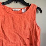 Mel rose studio small linen top Orange Photo 1