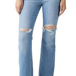 Levi's 726 Flare Jeans in Classic Blue Vintage Photo 0