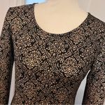 Lucca Couture Black and rose gold long sleeve dress size medium  Photo 2