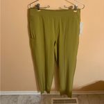 Athleta NWT  Vienna Slim Pants in Olive Green Photo 2