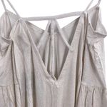 Chaser White Sparkly Strappy Back Top Medium Photo 4