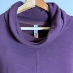 Athleta  Ethereal Brushed Funnel Neck Pullover Sweatshirt Women's Small Purple Photo 8