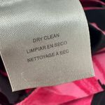 Jones New York Floral Sleeveless Dress Size 4 Black & Pink Dry Clean Only Photo 5