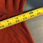 Apt. 9  Button Down Burnt Orange Blouse with Rolled Sleeves, Size XL Photo 5