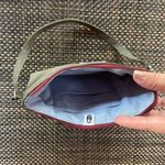 Baggallini Bagallini Fabric Zipper Wristlet Green Red Trim NWOT Photo 3