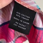 Vertigo Paris Vertigo Pink Striped Layered A Line Short Sleeve Mini Dress Photo 5