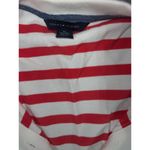 Tommy Hilfiger VTG  Sz XL Sleeveless Polo Collar Tank Top red white Stripe Cotton Photo 1