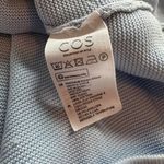 COS  light blue long sleeve mini dress size M Photo 6