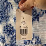 Crown & Ivy  Blue and White Sleeveless Sundress Photo 2