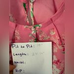 New York And Company  Pink Pleated Blouse with Bib Collar Photo 5