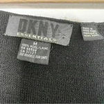 DKNY  ESSENTIALS Black Sleeveless 100% Wool Sweater Dress Photo 4