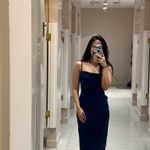 Windsor Navy Blue Dress Size M Photo 2