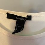 Forever 21  White High Neck Bodysuit Photo 3