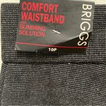 Briggs New York Briggs Pants Petite Gray Slimming Solution Comfort Waistband Stretch Work 10P Photo 5