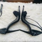 Tibi 𝅺 Black Wraparound Ankle Strap Sandals Eur 37 Photo 2