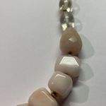 Loft Signed  Beaded Long Rope Chain Statement Necklace Photo 1