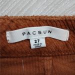 PacSun  Brown Tan Corduroy Pants Shorts Skort Size 27 XS Photo 2