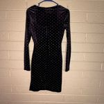 H&M Black Long Sleeve Studded Dress Photo 1