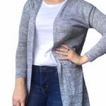 CLEARANCE! Gray Long Duster Cardigan Size M VGUC Size M Photo 6