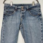 Banana Republic Size 12 Vintage Slim Selvedge Jean Medium Wash Photo 6