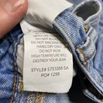 Special A  Womens Shorts Size Large Blue Denim Cotton Distressed High Rise Photo 6