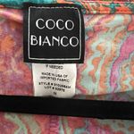Coco Bianco Coco Bianca Women’s Top Medium Made In The USA Ruched Flared Sleeves Photo 2