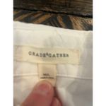 Grade & Gather Oversized Sheer White Button Down Women Medium/Large Beachy Trip Resort Coverup Photo 1