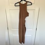 Michael Costello Brown  x REVOLVE Athena Midi Dress Size M Photo 3