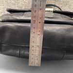 Coach Shoulder Bag Large Black Kristin Leather Nickle HW Zip Clossure W COA Photo 1