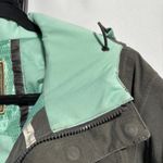 Burton B By  Snowboard Suit Gray Womens M Aviation‎ Themed Magnetic Hooded SEE Photo 6