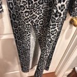 UMGEE USA Womens Animal Print Duster Cardigan Long Sleeve XL Boho Festival Black Photo 4