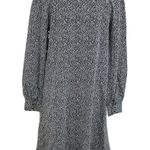 Loft NWT -  Black & White Print Above the Knee 3/4 Sleeve Dress Size Small Photo 3