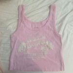 Billabong Pink Cropped Tanktop Photo 0