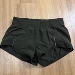 Lululemon Miles Ahead Short 2.5" Dark Olive Women's Shorts Size 6 Photo 3