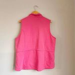 Blair  Pink Links Fleece Perfect Polar Vest Size Large Photo 4