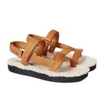 Everlane ReNew Teddy Sport Faux Sherpa Sandals 8 Outdoor Gorpcore Yuppie NIB Photo 1