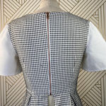 Finders Keepers White Peplum Woven Zip Back Top Photo 7