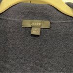 J.Crew Camille Shrunken Sweater-Blazer Navy Blue Knit Womens Size Small Photo 3