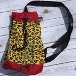 Plush Backpack Wild Nici‎ Soft Furry leopard Nici Yellow Photo 4