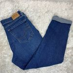 Levi Strauss & CO. Levi's Boyfriend Fit Jeans Cropped Cuffed Sz 14 Stretch Photo 1