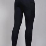 Yogalicious Black  Lux High Waist Ankle Length Leggings • Sz XS Photo 1