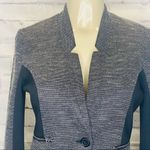 Halogen  grey and black one button blazer Photo 2