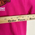 Harley Davidson  Cozumel Mexico pink graphic T-shirt size medium Photo 6