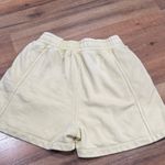 Free People Light Yellow Shorts Photo 6