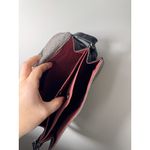 Helen Kaminski Sydney Tweed Leather Flap Shoulder Bag Purse Brown Photo 7