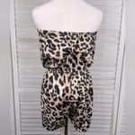 FASHION WEB Leopard Print Sleeveless Shortie Romper Photo 1