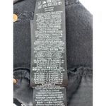 7 For All Mankind  Josefina Skinny Boyfriend Jeans Black Luxe Vintage 31x27 Denim Photo 5