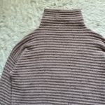 Madewell Sweater Donegal Belmont Mockneck in Coziest Yarn Blush Pink XL Photo 4